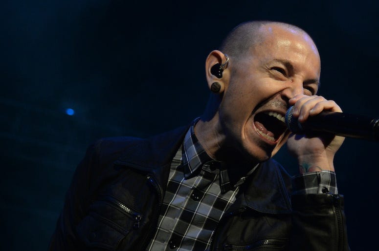 Chester Bennginton, Linkin Park, Concert, Singing, Screaming, Fort Lauderdale, Florida, 2013 Chester Bennginton, Linkin Park, Concert, Singing, Screaming, Fort Lauderdale, Florida, 2013