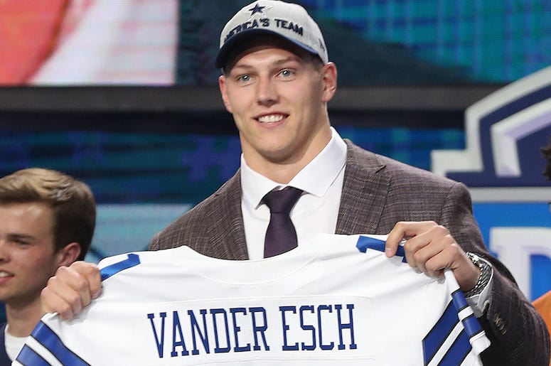 Lieghton Vander Esch, Dallas Cowboys, NFL Draft Lieghton Vander Esch, Dallas Cowboys, NFL Draft