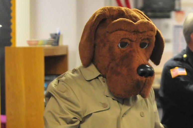 McGruff the Crime Dog, Kindergarten Class, Costume, 2018 McGruff the Crime Dog, Kindergarten Class, Costume, 2018