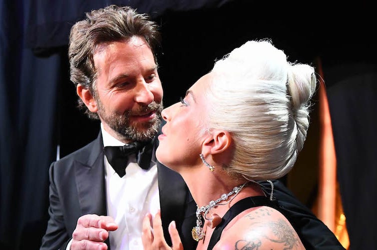 Bradley Cooper, Lady Gaga, 91st Academy Awards, Backstage, Talking, 2019 Bradley Cooper, Lady Gaga, 91st Academy Awards, Backstage, Talking, 2019
