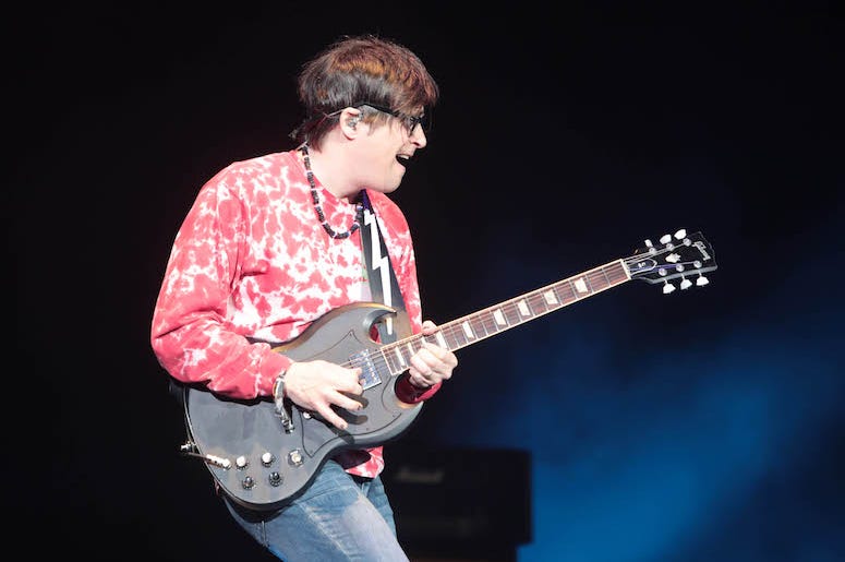 Rivers Cuomo, Guitar, Weezer, Concert, Coachella, 2019 Rivers Cuomo, Guitar, Weezer, Concert, Coachella, 2019