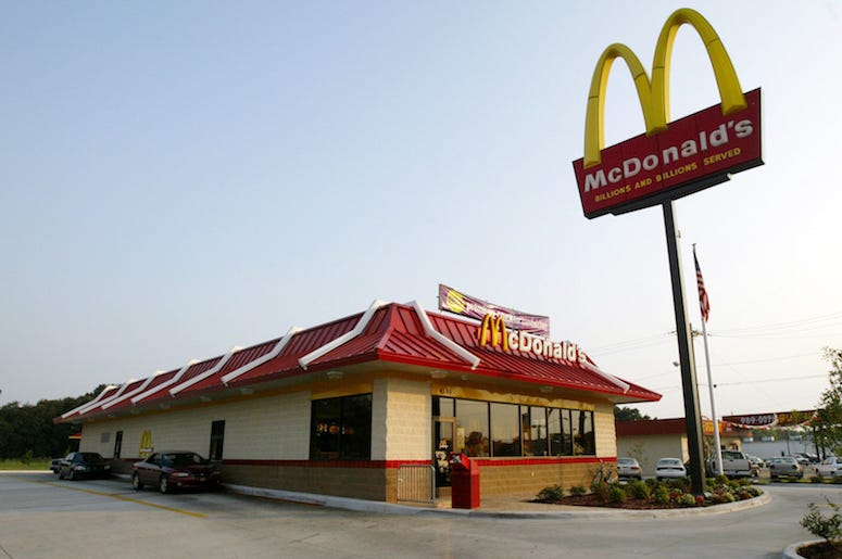 McDonald's, Restaurant, Exterior, Daytime McDonald's, Restaurant, Exterior, Daytime