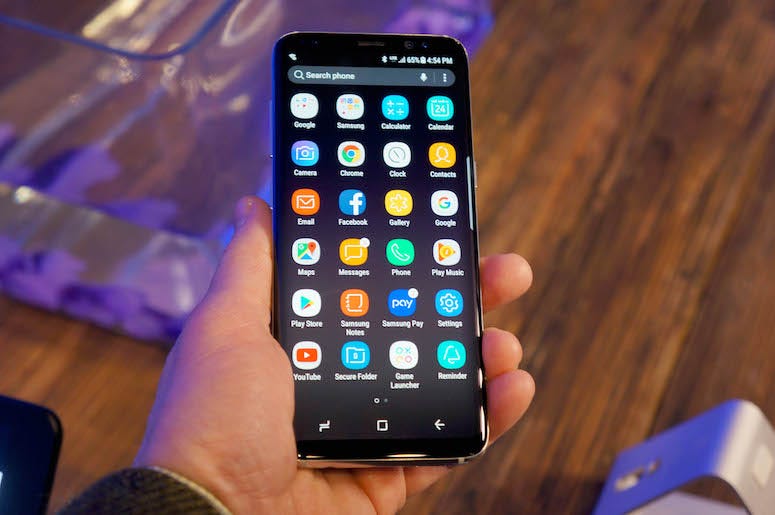 Samsung Galaxy S8, Phone, Home Screen, Apps Samsung Galaxy S8, Phone, Home Screen, Apps