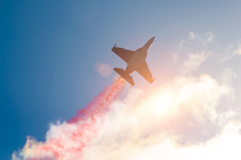 Airplane, Plane, Jet, Skywriting, Smoke Trail, Clouds Airplane, Plane, Jet, Skywriting, Smoke Trail, Clouds