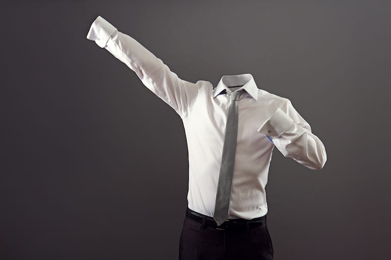 Invisible Man, Shirt, Tie Invisible Man, Shirt, Tie
