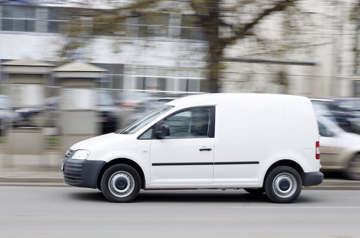Delivery, Van, Street Delivery, Van, Street