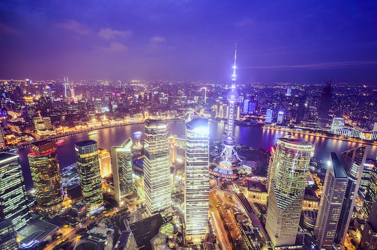China, Skyline, Buildings, Purple China, Skyline, Buildings, Purple