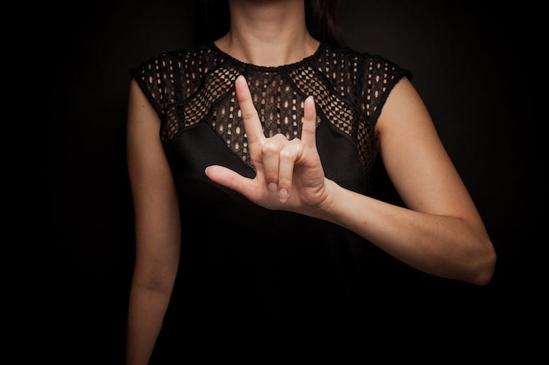 Woman, Sign Language, Love Woman, Sign Language, Love