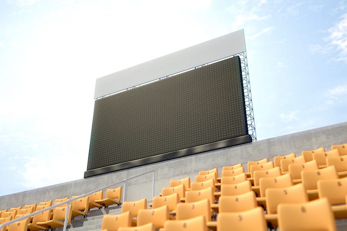 Stadium, Video Screen Stadium, Video Screen