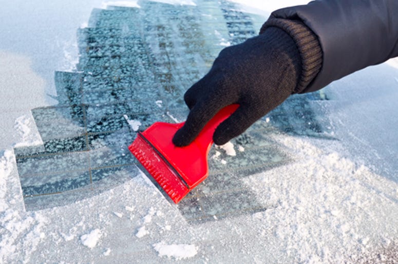 Scraping Ice