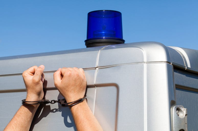 Person in Handcuffs