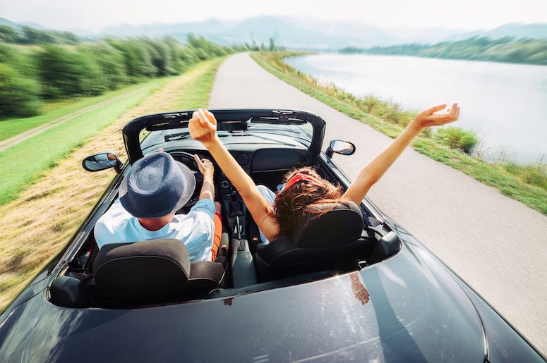 Couple, Road Trip, Love, Car Couple, Road Trip, Love, Car