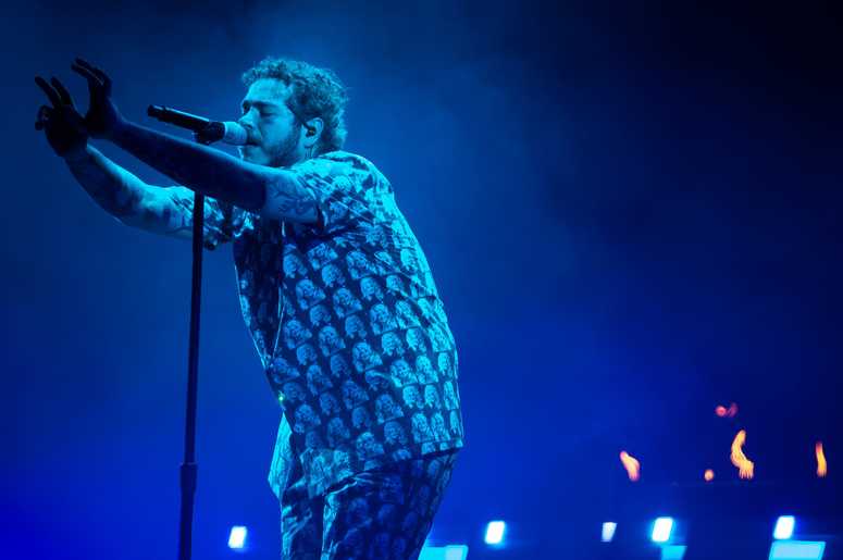 Post Malone performs Post Malone performs