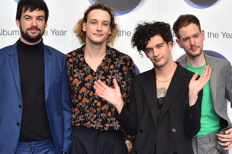 1975, the 1975, matt healy, twitter, instagram, facebook, social media, deleted