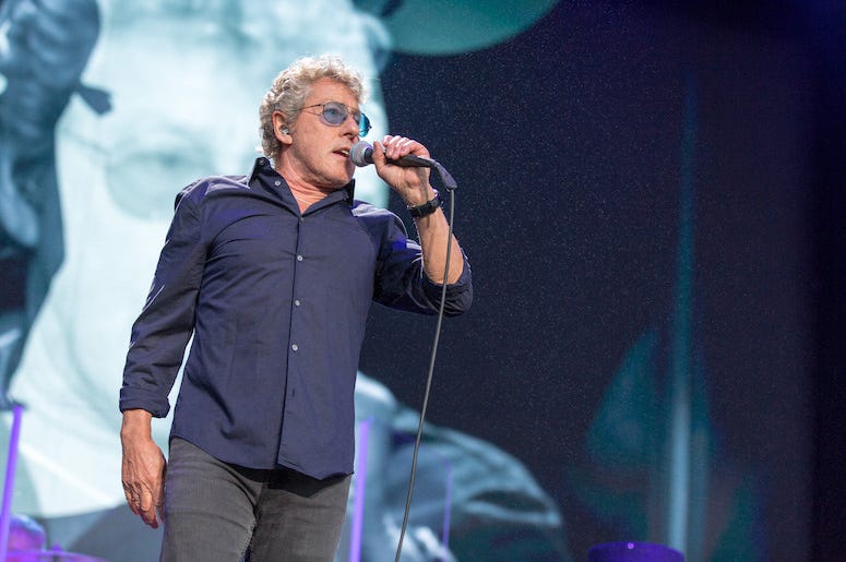 Roger Daltrey, The Who, Singing, Concert, Outside Lands Music Festival, 2017 Roger Daltrey, The Who, Singing, Concert, Outside Lands Music Festival, 2017