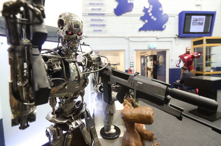 Terminator, Replica, Rifle, Movie Terminator, Replica, Rifle, Movie