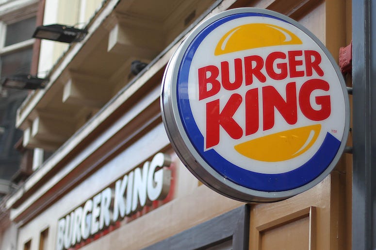 Burger King, Restaurant, Sign, Logo Burger King, Restaurant, Sign, Logo