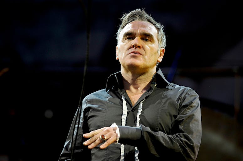Morrissey, Concert, Black Shirt, 2018 Morrissey, Concert, Black Shirt, 2018