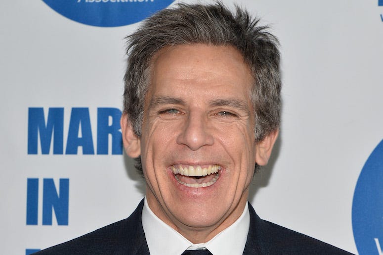 Ben Stiller ben stiller, subway, woman, excited, new york