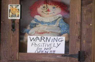 The 'Annabelle' haunted doll The 'Annabelle' haunted doll