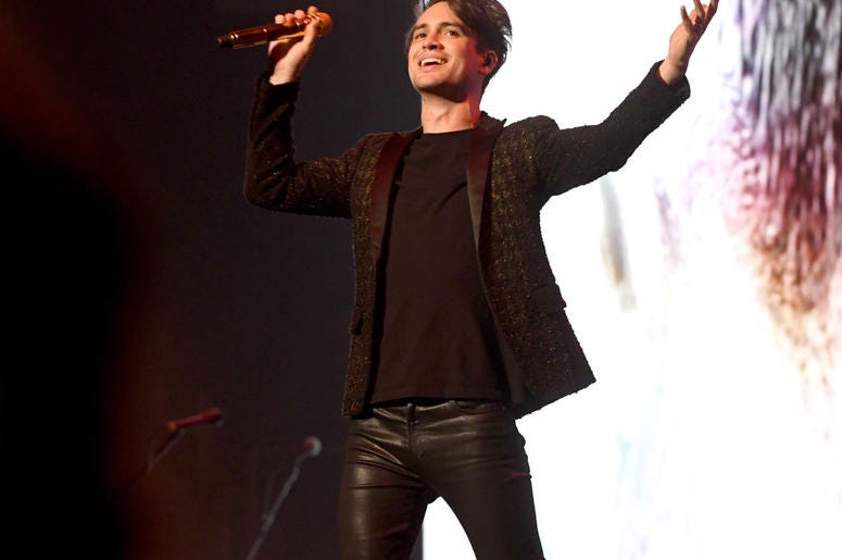 (Kevin Winter/ Getty Images) Brendon Urie from Panic! At the Disco