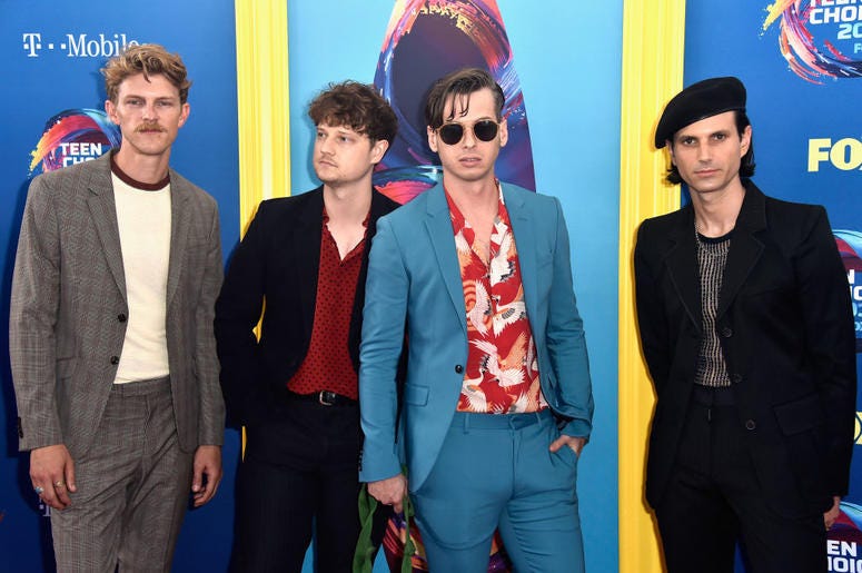 (Frazer Harrison/ Getty Images) Foster the People at the 2018 Teen Choice Awards