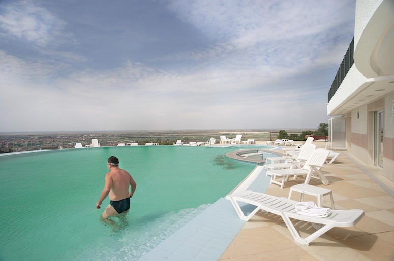 Man, Speedo, Swimming, Pool, Europe Man, Speedo, Swimming, Pool, Europe