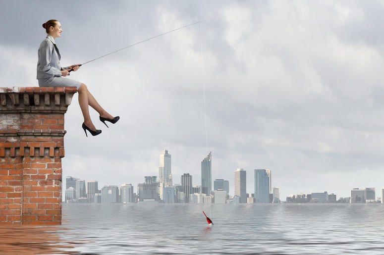 Fishing In the city