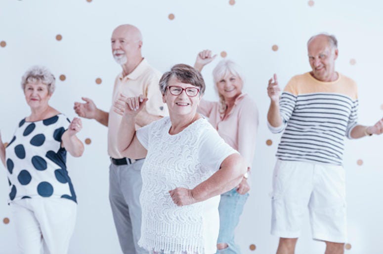 Old People Dancing