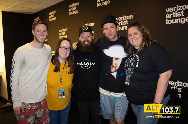 Judah & The Lion Meet & Greet At The Verizon Artist Lounge Judah & The Lion Meet & Greet At The Verizon Artist Lounge