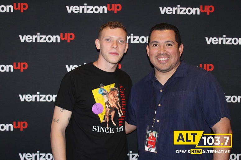 Matt Maeson Meet And Greet In The Verizon Artist Lounge Matt Maeson Meet And Greet In The Verizon Artist Lounge