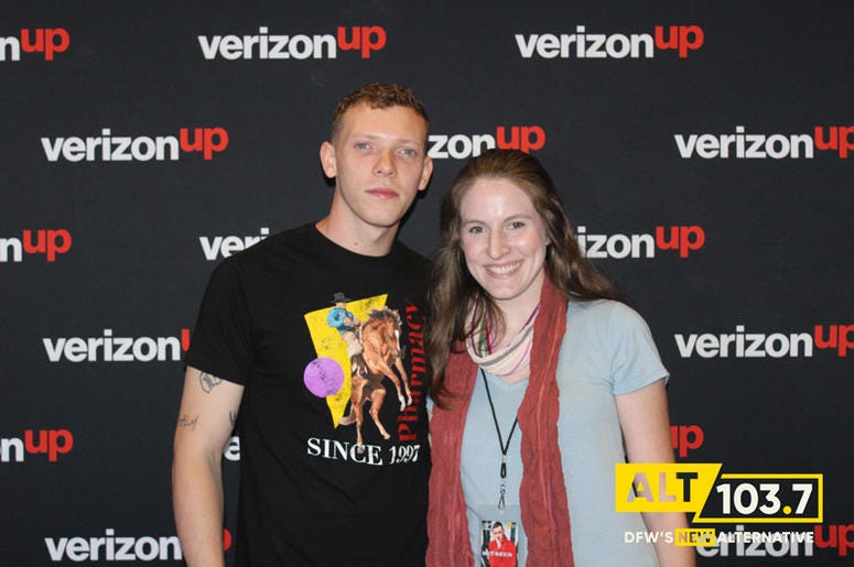 Matt Maeson Meet And Greet In The Verizon Artist Lounge Matt Maeson Meet And Greet In The Verizon Artist Lounge