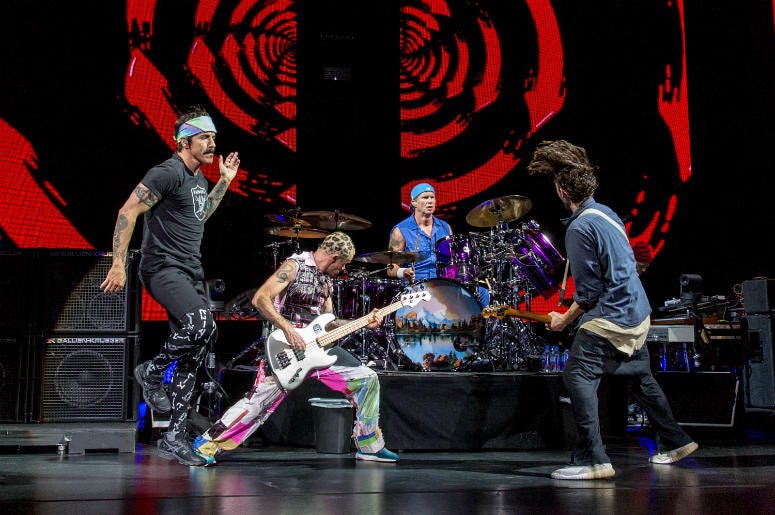 Red Hot Chili Peppers during Summerfest Music Festival at Henry Maier Festival Park Red Hot Chili Peppers during Summerfest Music Festival at Henry Maier Festival Park