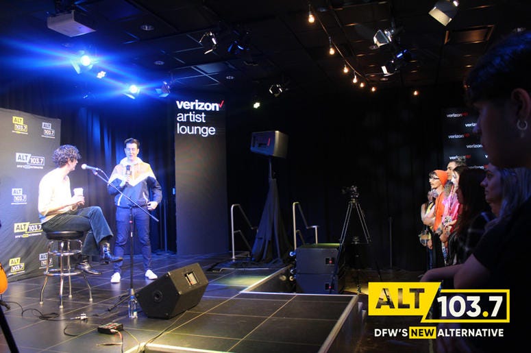 The 1975 Live in The Verizon Artist Lounge At ALT 103.7 Studios The 1975 Live in The Verizon Artist Lounge At ALT 103.7 Studios