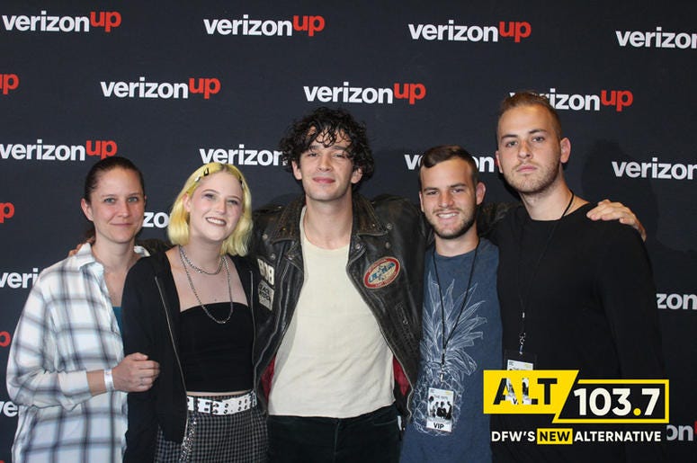 The 1975 Meet & Greet In Verizon Artist Lounge At ALT 103.7 Studios The 1975 Meet & Greet In Verizon Artist Lounge At ALT 103.7 Studios