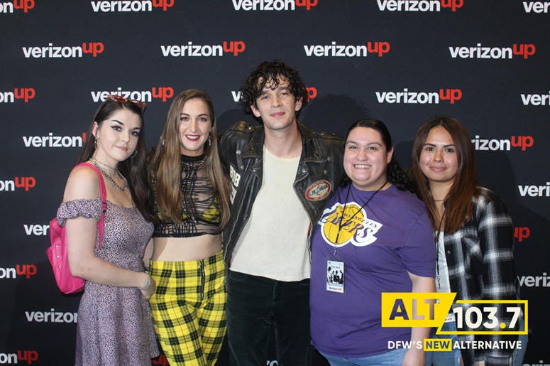 The 1975 Meet & Greet In Verizon Artist Lounge At ALT 103.7 Studios The 1975 Meet & Greet In Verizon Artist Lounge At ALT 103.7 Studios