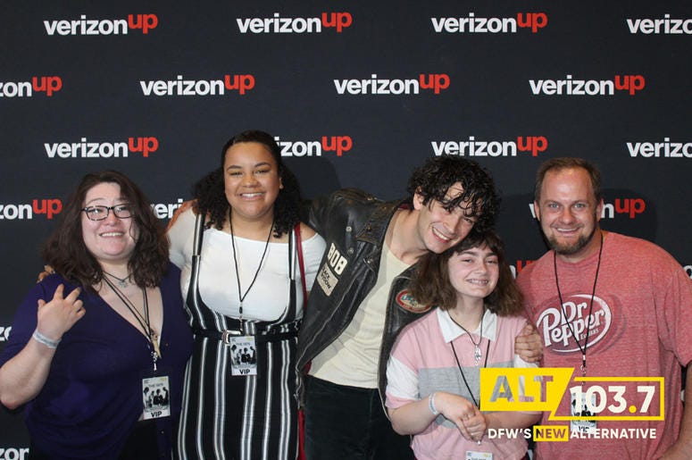 The 1975 Meet & Greet In Verizon Artist Lounge At ALT 103.7 Studios The 1975 Meet & Greet In Verizon Artist Lounge At ALT 103.7 Studios