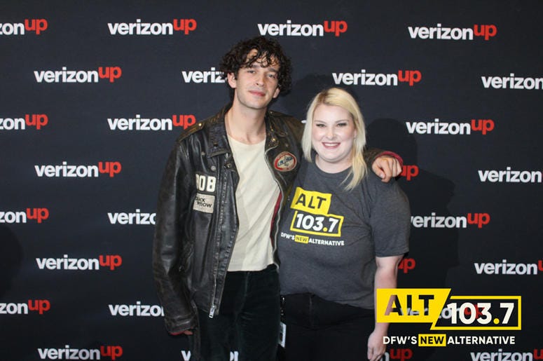 The 1975 Meet & Greet In Verizon Artist Lounge At ALT 103.7 Studios The 1975 Meet & Greet In Verizon Artist Lounge At ALT 103.7 Studios