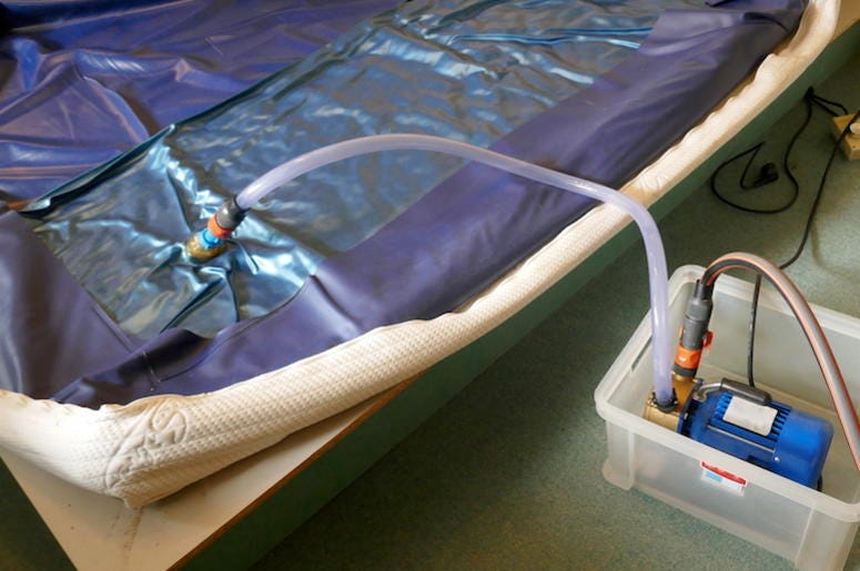 Waterbed, Water Mattress, Bed, Bedroom, Pump Waterbed, Water Mattress, Bed, Bedroom, Pump