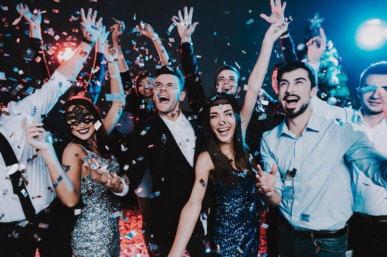 People, Celebrating, Party, New Year's Eve People, Celebrating, Party, New Year's Eve