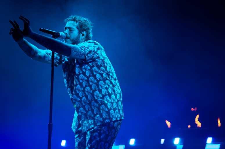 Post Malone performs Post Malone performs