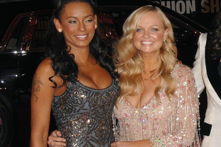Emma Bunton, Mel B, Baby Spice, Scary Spice, Red Carpet, Fancy Emma Bunton, Mel B, Baby Spice, Scary Spice, Red Carpet, Fancy