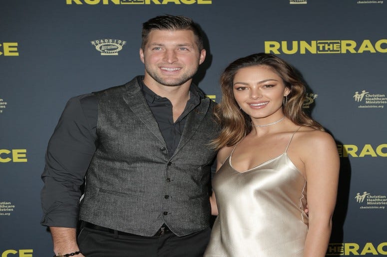 Tim Tebow, Demi-Leigh Nel-Peters Tim Tebow, Demi-Leigh Nel-Peters