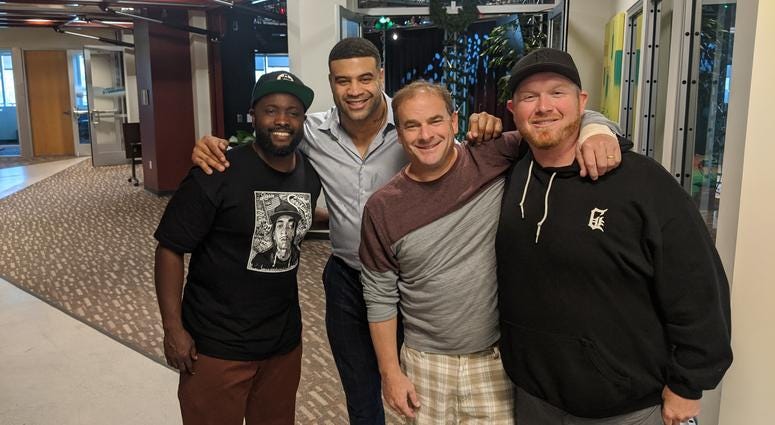 Shawne Merriman With Gwynn & Chris