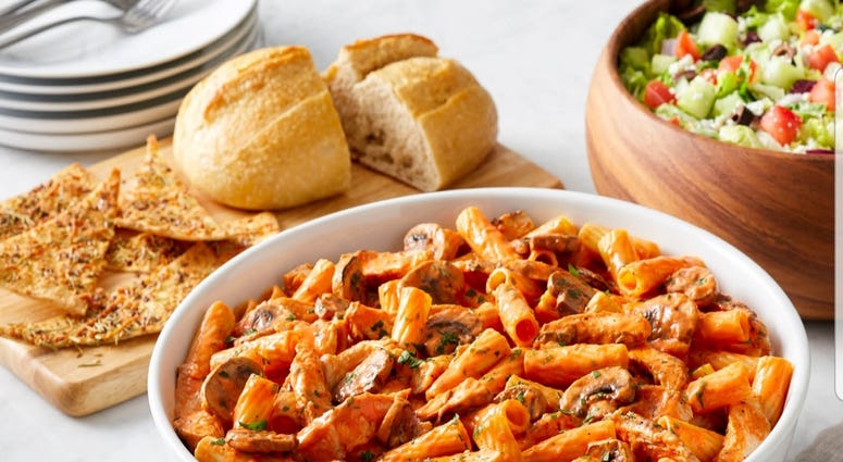 Brio Tuscan Grille at Town Square offering 20 percent off to-go orders and catering. Brio Tuscan Grille