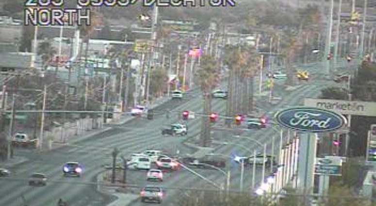 RTC snapshot looking north on Decatur toward Washington