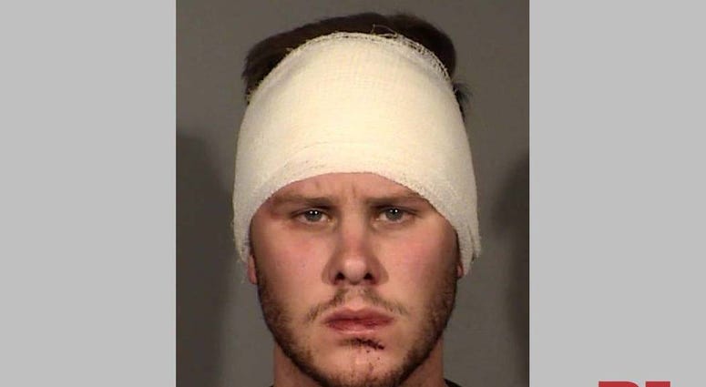 Mug shot of drunk driving suspect Aaron Kruse
