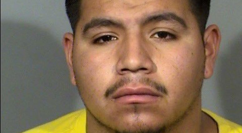 Mug shot of accident suspect Angel Manuel Lopez