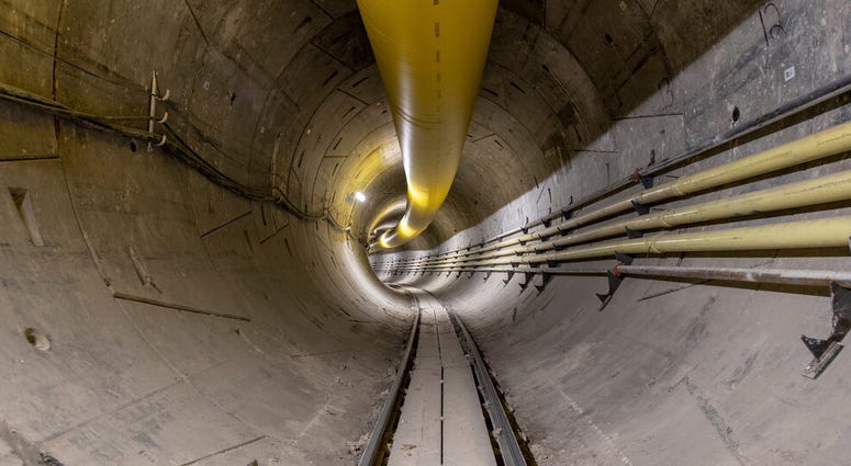 Tunnel Under The LVCC