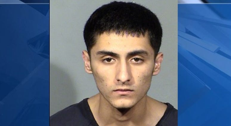 Mug shot of Fashion Show shooting suspect Christopher Valenzuela-Olivas